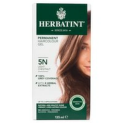 Herbatint - Permanent Haircolour Gel 5N Light Chestnut, 135 Millilitre
