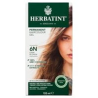Herbatint - Permanent Haircolour Gel 6N Dark Blonde, 135 Millilitre
