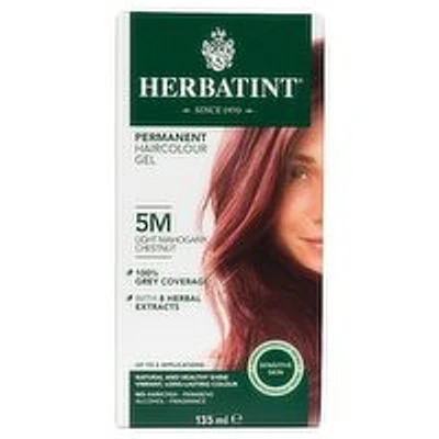 Herbatint - Permanent Haircolour Gel 5M Lt Mahogany Chestnut, 135 Millilitre
