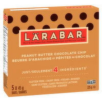 Larabar - Peanut Butter Chocolate Chip Energy Bar, 5 Each