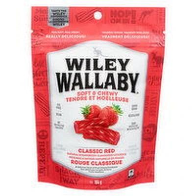 Wiley Wallaby - Wiley Wallaby Red Licorice, 184 Gram