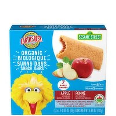 Earths Best - Organic Apple Sunny Days Snack Bar, 133 Gram