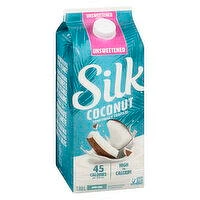 Silk - SILK Coconut Milk Al Unsweetened, 1.89 Litre