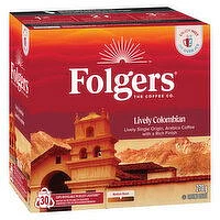 Folgers - Lively Colombian K-Cups, Medium Roast, 30 Each