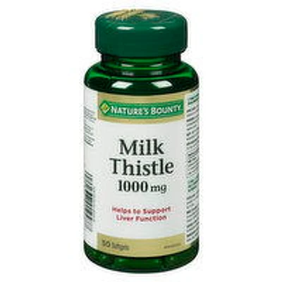 Natures Bounty - Milk Thistle 1000mg, 50 Each