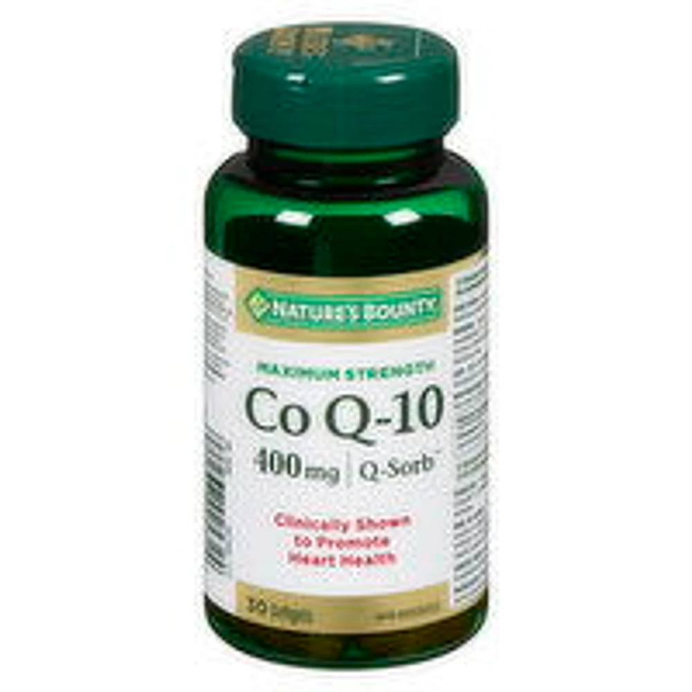 Nature's Bounty - Co Q-10 400mg Q-Sorb, 30 Each