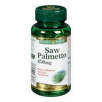Nature's Bounty - Saw Palmetto 450mg, 100 Each