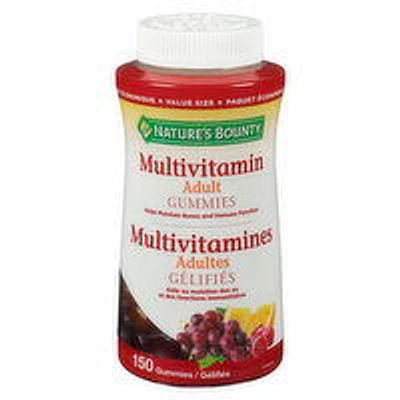 Nature's Bounty - Multivitamin Adult Gummies - Fruit, 150 Each