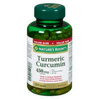 Nature's Bounty - Turmeric Curcumin 450mg, 120 Each