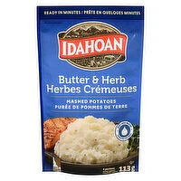 Idahoan - Mashed Potatoes - Butter & Herb, 113 Gram
