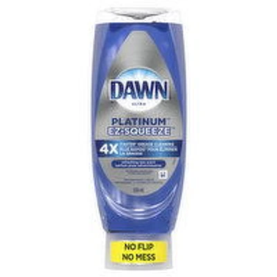 Dawn - Ultra Platinum Dishwashing Liquid, Refreshing Rain Scent, 535 Millilitre