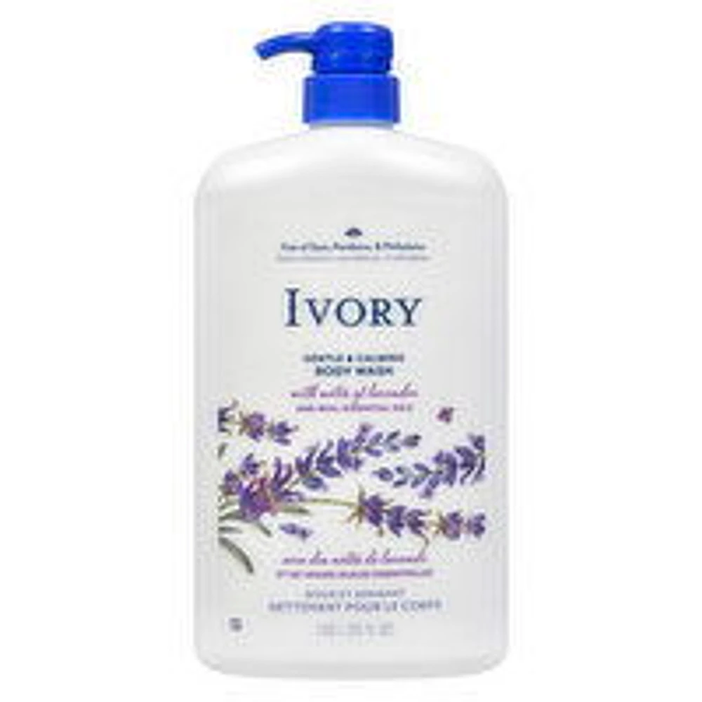 Ivory - Mild & Gentle Body Wash Lavender, 1035 Millilitre