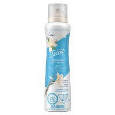 Secret - Dry Spray Vanilla Argon Oil, 116 Gram