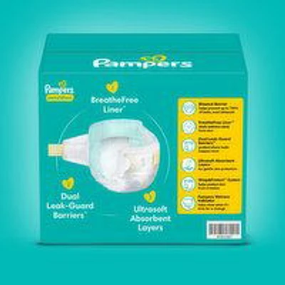 Pampers - Swaddlers Diapers Size 3, 132 Each