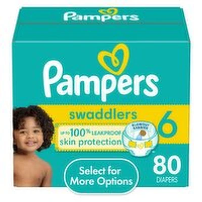Pampers - Swaddlers Size 6, 80 Each