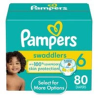Pampers - Swaddlers Size 6, 80 Each