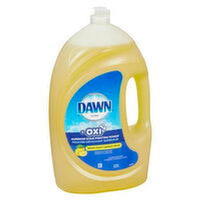 Dawn - Ultra Oxi Dishwashing Liquid, Lemon Scent, 2.21 Litre