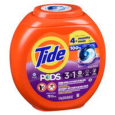 Tide - Tide Liq Pods Spring Meadow 76 Count, 1.89 Kilogram