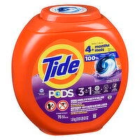 Tide - Tide Liq Pods Spring Meadow 76 Count, 1.89 Kilogram