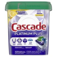 Cascade - Cascade Action Packs Pltnm Plus Lemon, 1 Each