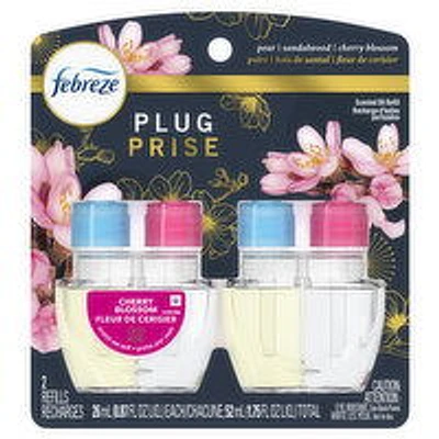 Febreze - Plug Double Scented Oil Refill Cherry Blossom, 52 Millilitre