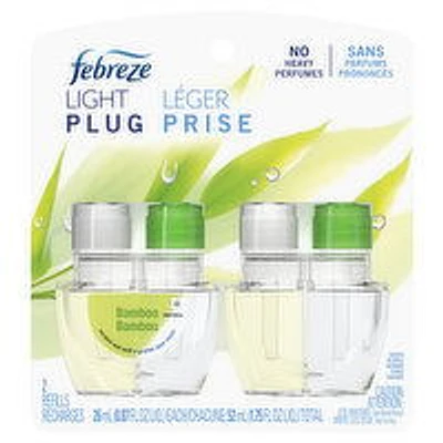 Febreze - Light Plug Dual Refill Bamboo, 52 Millilitre