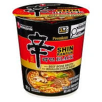 NONG SHIM - Shin Black Noodle With Beef Bone Broth, 101 Gram