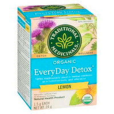 Traditional Medicinals - Every Day Detox Lemon, 16 Each