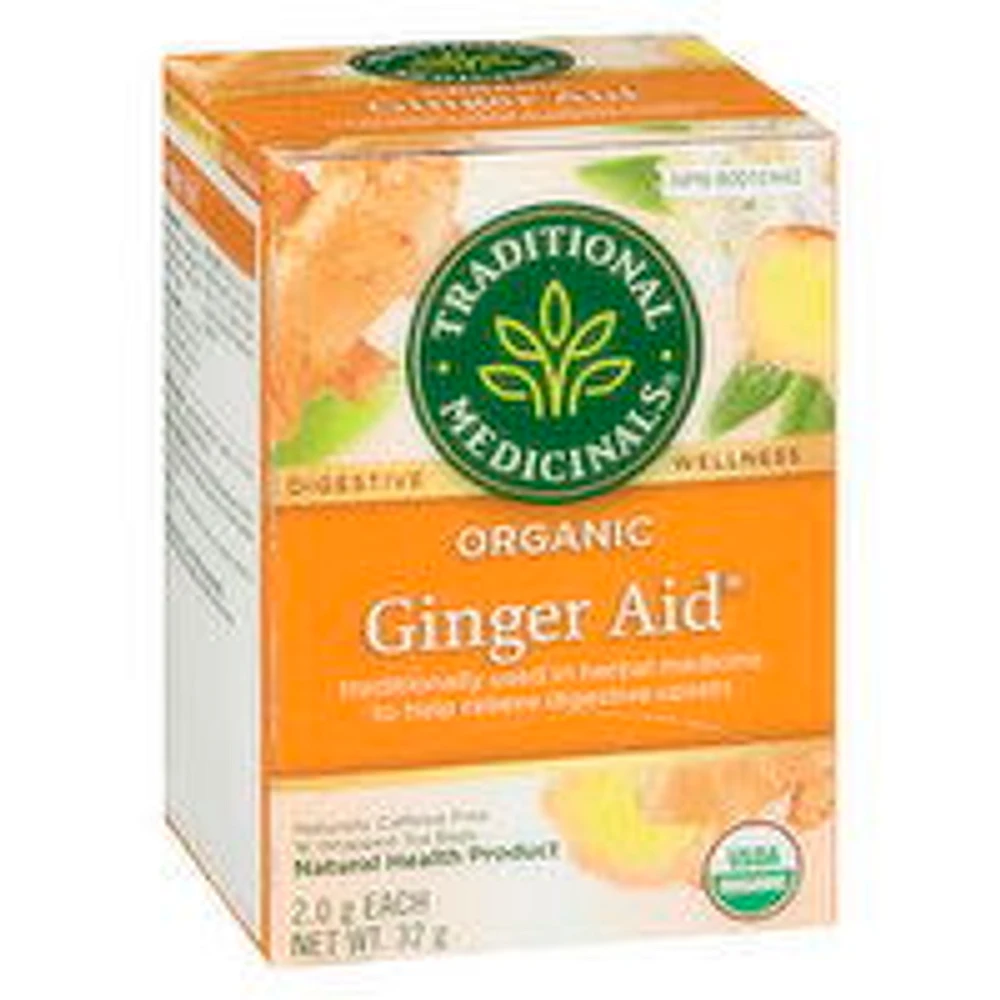 Traditional Medicinals - Ginger Aid Tea, 16 Each