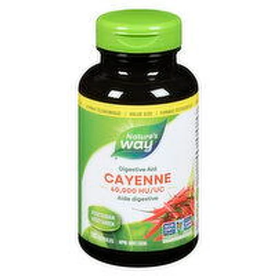Nature's Way - Cayenne Pepper 40000 HU 450 mg, 180 Each