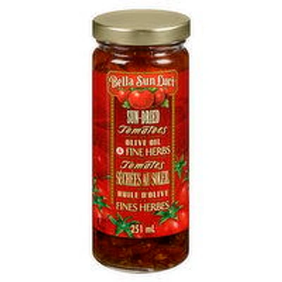Bella - Sun Dried Tomatoes in Olive Oil & Herbs, 251 Millilitre
