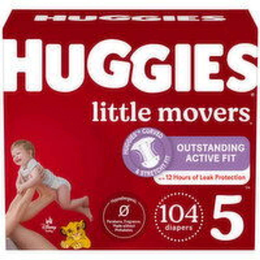 Huggies - Little Movers Diapers Step Mega