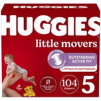 Huggies - Little Movers Diapers Step Mega