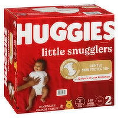 Huggies - Little Snugglers Diapers Step 2 Mega, 148 Each