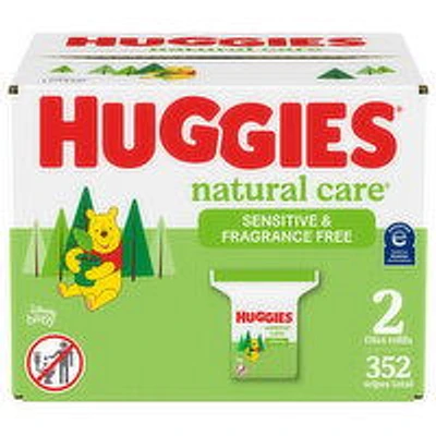 Huggies - Wipes - Natural Care for Sensitive Skin, 352 Each