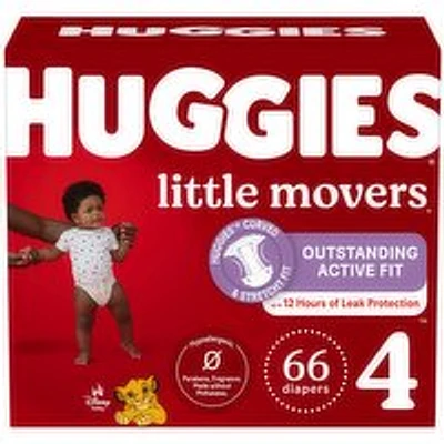 Huggies - Little Mover Dpr S4 66 Giga, 66 Each
