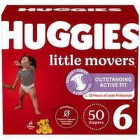 Huggies - Little Mover Dpr S6 50 Giga, 50 Each