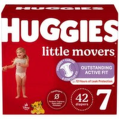 Huggies - Little Mover Diaper Giga Size 7, 42 Each