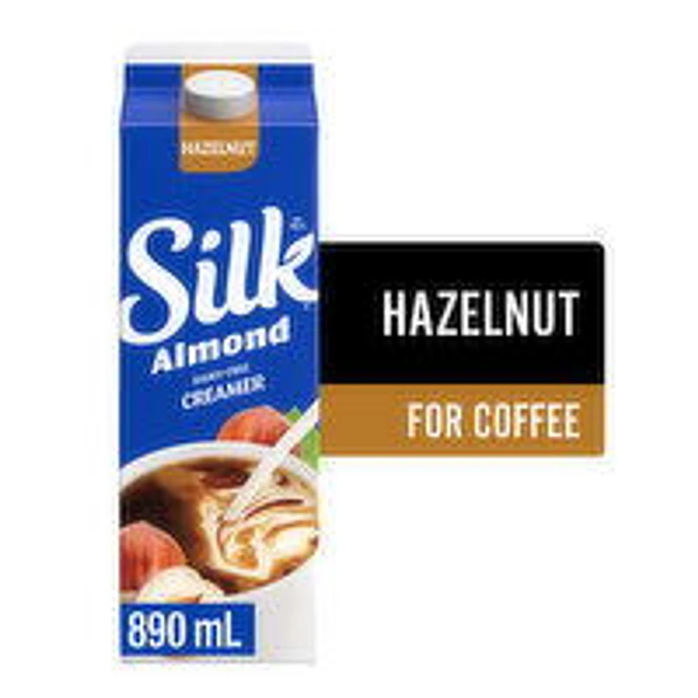 Silk - Coffee Enhancer Hazelnut Almond Dairy-Free Creamer, 890 Millilitre