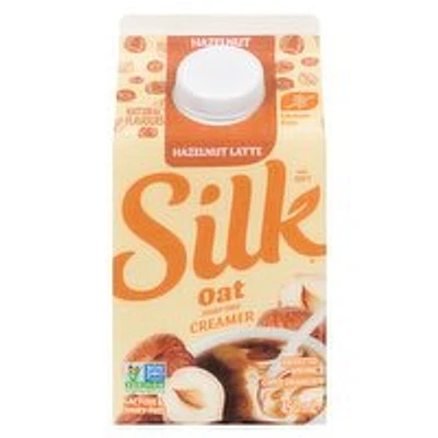 Silk - Silk Oat Creamer Hazelnut Latte, 450 Millilitre
