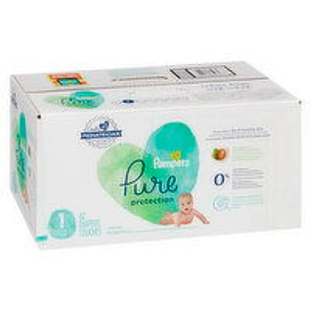 Pampers - Pure Protection Diapers - Size 1 Super Pack, 82 Each