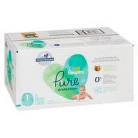 Pampers - Pure Protection Diapers  - Size 1 Super Pack, 82 Each