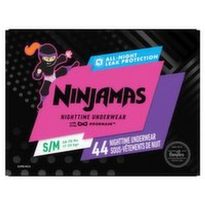 Pampers - Ninjamas Size 7 Super Girl, 44 Each