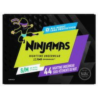 Pampers - Ninjamas Size 7 Super Boy, 44 Each