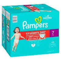 Pampers - Cruisers 360 Diapers - Size 7 Super Pack, 44 Each