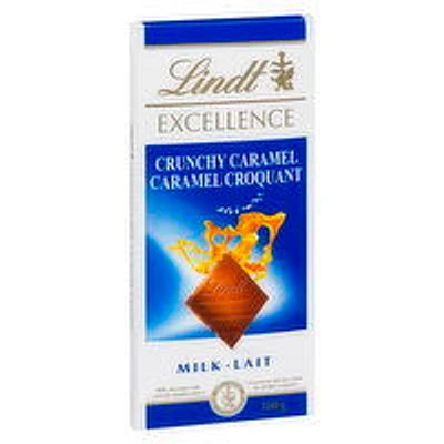 Lindt - Excellence Crunchy Caramel Milk, 100 Gram
