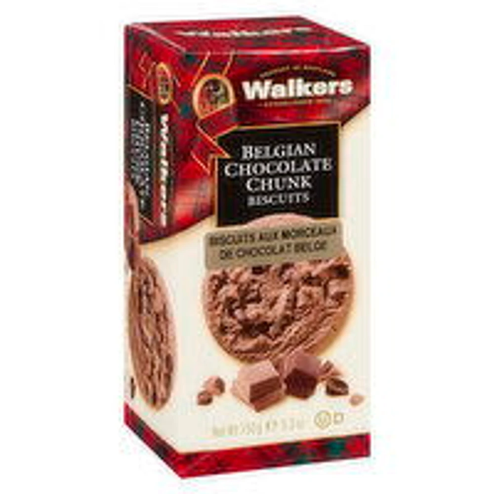 Walkers - Belgian Chocolate Chunk Biscuits, 150 Gram