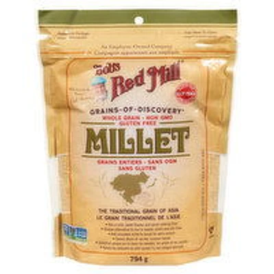 Bob's Red Mill - Whole Grain Millet, Gluten Free, 794 Gram