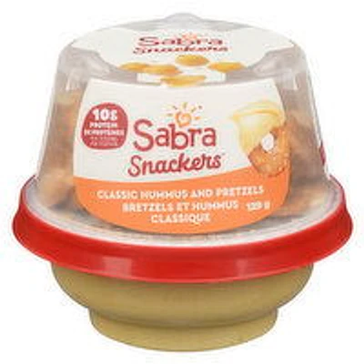 Sabra - Hummus with Pretzels - Classic, 129 Gram