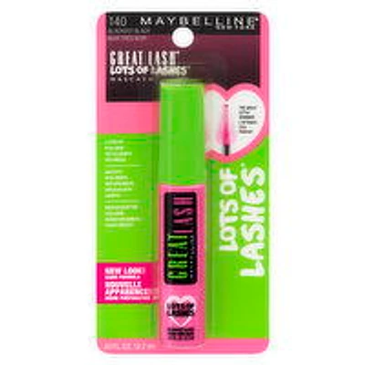 Maybelline - Great Lash Lots Of Lashes Mascara - Blackest black, 12.7 Millilitre